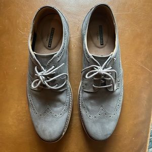 Clarks suede dress shoes 7.5
